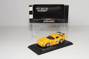 A76 1:43 MINICHAMPS 400 991499 DODGE VIPER GTS-R BRITISH GTC 1999 CLARK MIB - Foto 1 di 17