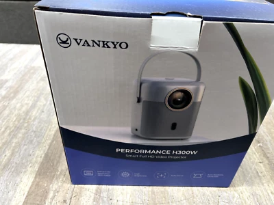VANKYO Performance H300W Native 1080P Portable Projector, Full HD Wifi NEW - Image 1 of 4
