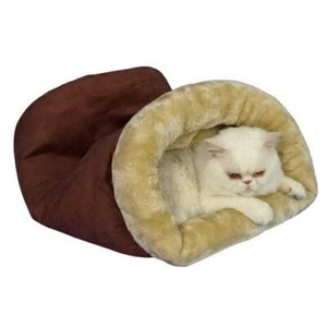 Aeromark C15HTH-MH Armarkat Pet Bed Cat Bed 22 x 10 x 14 - Indian Red & Beige - Picture 1 of 1