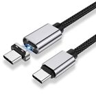 Magnetic USB Type C Adapter 100W PD Charge Data Cable for Tablet Laptop