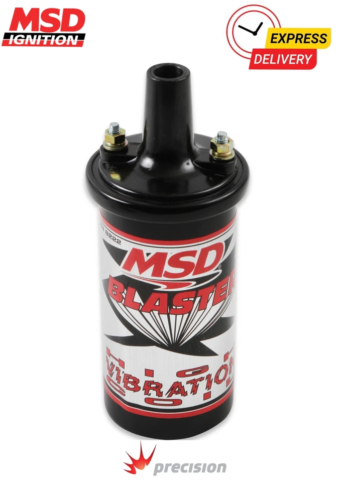 MSD 8222 BLASTER HIGH VIBRATION COIL BLACK - Image 1 of 1