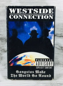 WESTSIDE CONNECTION - GANGSTAS MAKE THE WORLD GO ROUND (1997) CASSETTE SINGLE! - Picture 1 of 4