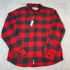 Alpine Design Men's Mid Weight Plaid Flannel Size Large NWT - Picture 1 of 10