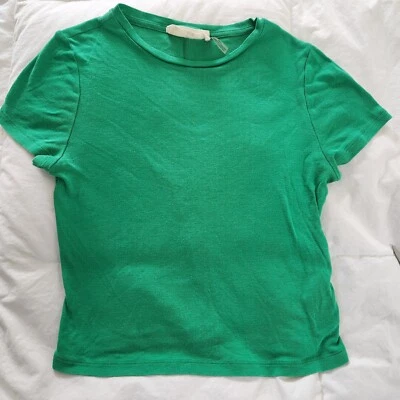 Alice + Olivia Air T-shirt Tee Green Size XS - Image 1 of 4