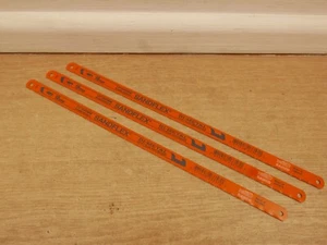 3 X BAHCO SANDFLEX 3906 300 18 12" BI METAL HACKSAW BLADES 18TPI - Picture 1 of 1