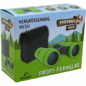 Pfiffikus Profi-Fernglas mit Gürteltasche Fernglas Kinder Vergrößerung 4 x 30 - Bild 1 von 1