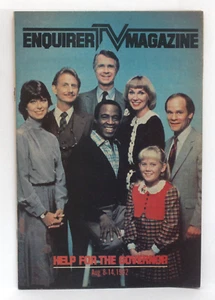 Cincinnati Enquirer TV Magazine August 8 1982 "Benson" TV Show Cast on Cover - Picture 1 of 2