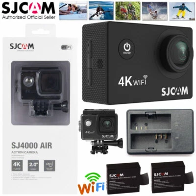 4K SJCAM SJ4000 AIR WIFI Sports DV Action Camera HD 1080P Waterproof Camcorder - Image 1 of 4