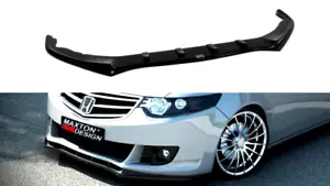 Frontdiffusor Diffusor Maxton Design glänzend schwarz für Honda Accord Mk8 Vorwort - Bild 1 von 3