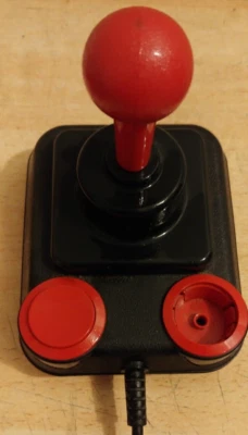 Competition Pro Joystick (Commodore Amiga, ST, XL, C64) working Feuerknopf fehlt - Bild 1 von 2
