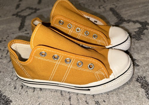 Converse Youth 13 colore senape vintage anni 70 made in USA nuove senza etichette