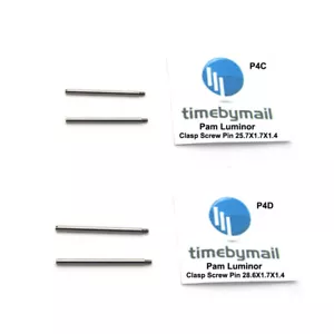 Para PANERAI LUMINOR 2X Cierre Tornillo Pasadores 25.7mm / 28.6mm Nuevo Reloj Repuesto - Imagen 1 de 5