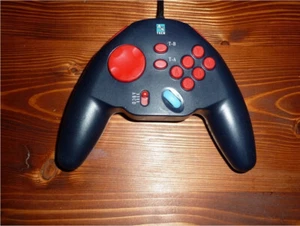 JOYSTICK/GAMEPAD KONTROLER RETRO PC - A4TECH Wheel Game Pad - GAMEPORT - Zdjęcie 1 z 10
