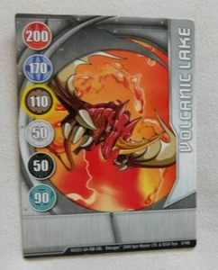 BAKUGAN Battle Brawler "VOLCANIC LAKE" Metal Card 8/48b BA203-GA-SM-GBL 2008 - Picture 1 of 3
