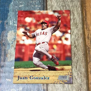 1998 Stadium Club Texas Rangers Baseball Card #200 Juan Gonzalez - Picture 1 of 2