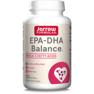 Jarrow Formulas, EPA DHA Balance, 120 capsule morbide - spedizione lampo - Immagine 1 di 3