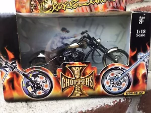 1/18 jesse james west coast choppers El Diablo Soft Tail - Picture 1 of 6