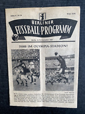 1949 Union Oberschöneweide - Altenburg-Nord, Alemannia 90 - Hertha Bsc