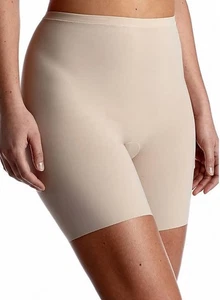 Maidenform Women's Sleek Smoothers Thigh Slimmer Control Knickers Beige UK 12-14 - Picture 1 of 5