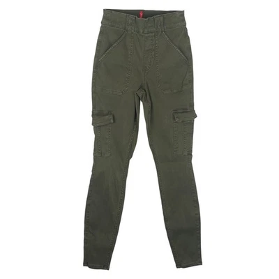 Pantalones cargo SPANX niños niñas verde oliva talla S/CH/P 22W x 29L Foto 1 de 4