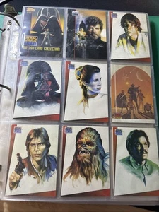 1993 Topps Star Wars Galaxy Series 1 *NEAR COMPLETE* Set w/ Tons Of Duplicates - Picture 1 of 16
