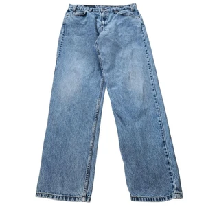 Vintage Levis Orange Tab Jeans 550 Mens 34x32 Blue Relaxed Straight Leg 90s - Picture 1 of 8