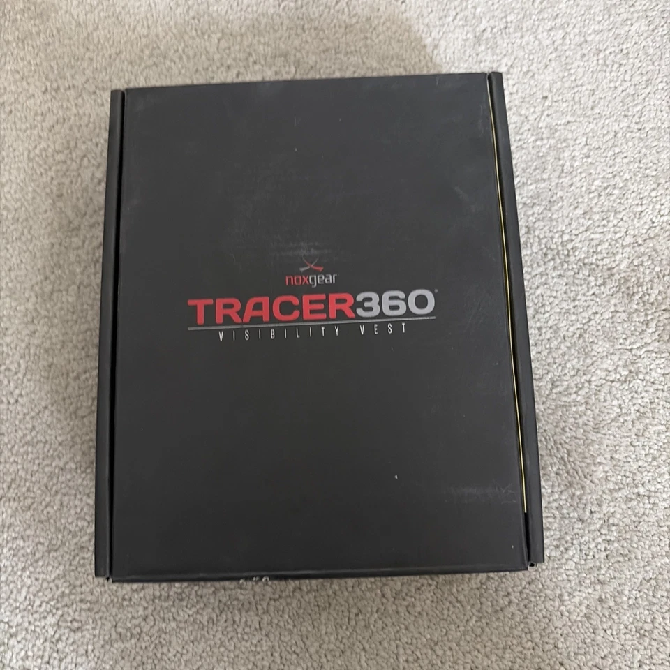 Chaleco de Visibilidad Noxgear Tracer360 Iluminado Correr Ciclismo Equipo de Seguridad Foto 1 de 3