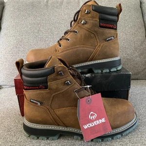 Wolverine Stahlkappe Stiefel Floorhand LX W231016 Sudan Braun Größe 9M - Bild 1 von 11
