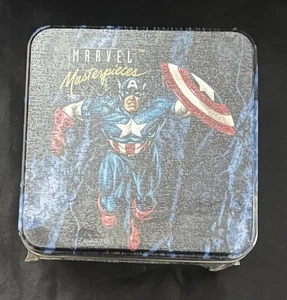 *FACTORY SEALED* SKYBOX 1992 MARVEL MASTERPIECES SERIES 1 TIN #13432/35000 - Picture 1 of 6