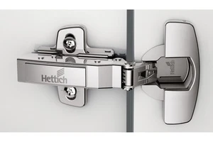 Hettich HT9073653 Sensys 5/8 Inch Overlay Concealed Euro Cabinet - Zinc - Picture 1 of 7
