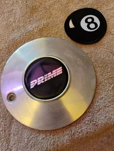 x1 Prime Polished Aluminum MAG WHEEL RIM CENTER CAP HUB 6-1/4" - Picture 1 of 6