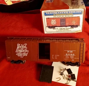 New Haven York Hartford Branchline Yardmaster AAR 40' Boxcar HO Kit KaDee 3rd NH - Picture 1 of 6