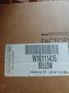 W10111435 WPW10111435 New Whirlpool OEM Washer Door Bellow NEW IN BOX - Picture 1 of 1