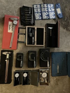 Starrett FEDERAL DIAL INDICATOR BORE GAGES for PARTS / REPAIR Super Party LOT++ - Picture 1 of 18