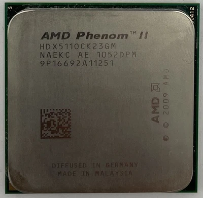 AMD Phenom II X2 511 Desktop CPU Processor- HDX511OCK23GM - Image 1 of 2