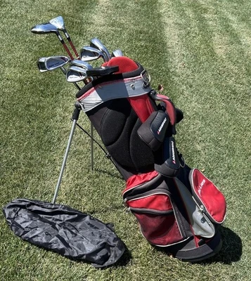 Juego de palos de golf Adams Tight Lies 4,5,6,7,8,9,W y 3+5 driver de madera con putter y bolsa Foto 1 de 4