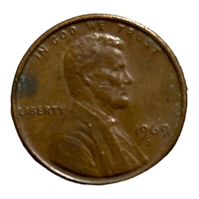 1969-D Lincoln Memorial Cent Penny Rare Coin Collectable - Image 1 of 2