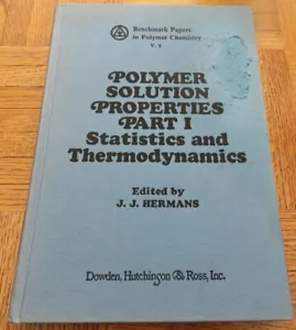 Polymerlösungseigenschaften organische Chemie Makromoleküle Buch 1978 Physik - Bild 1 von 11