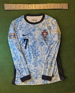 Cristiano Ronaldo Portugal Away Jersey 2024 - Men's Size M, Nike Blue - Picture 1 of 4
