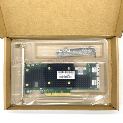 Broadcom eHBA 9600-24i 24 Int. Ports PCIe SAS/SATA/NVMe Tri-Mode Storage Adapter - Image 1 of 4