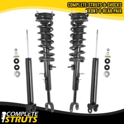 Front Quick Complete Struts & Rear Shock Absorbers for 03-05 Infiniti G35 RWD Foto 1 de 2