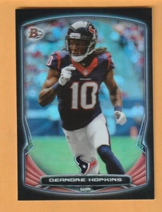 DeAndre Hopkins Houston Texans 2014 Bowman Black #V51 Clemson Tigers - Imagen 1 de 2