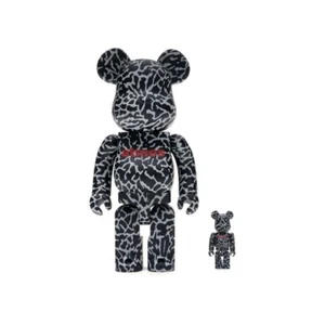 Atmos Reverse Elefante Estampado Ladrillo de Oso 400% 100% Negro Raro Limitado Be@rbrick - Imagen 1 de 11