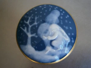 Bonbonnière Porcelaine Chaufriasse Limoges décor Classique St Camée Ancien - Bild 1 von 9