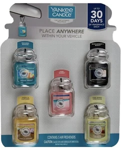 Yankee Candle Car Jar Ultimate Multipack, 5 Lufterfrischer - Bild 1 von 2