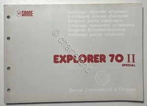 Catalogo Parti di Ricambi Originali SAME Trattori - Explorer 70 II Special 1990 - Picture 1 of 3
