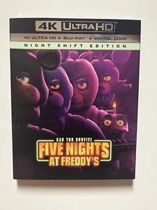 Five Nights at Freddy's 4K UHD Blu-ray/Blu-ray, Digital) NEW w/slipcover - Picture 1 of 3