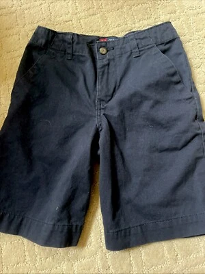 Chaps Ralph Lauren 蓝色斜纹布短裤青少年男孩 8 — 第 1/4 张图片