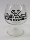 BEER Fest Stem Taster Glass: ELYSIAN Brewing Co 13th Great Pumpkin Brew Festival