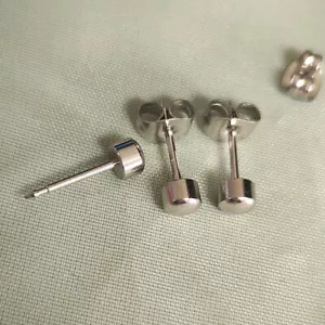 12 Pairs Surgical Steel Ear Studs Hypoallergenic for Earrings Piercing Gun Kits - Picture 1 of 7